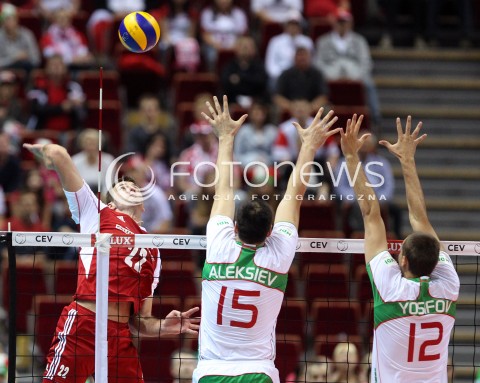  24.09.2013 GDANSK ERGO ARENA<br />SIATKOWKA MEZCZYZN<br />MISTRZOSTWA EUROPY W SIATKOWCE MEZCZYZN 2013 CEV VELUX<br />VOLLEYBALL EUROPEAN CHAMPIONSHIP MEN 2013 - FINAL ROUND <br />BARAZE O AWANS DO CWIERCFINALU<br />POLSKA - BULGARIA ( POLAND - BULGARIA )<br />N/Z GRZEGORZ BOCIEK TODOR ALEKSIEV VIKTOR YOSIFOV <br /> 