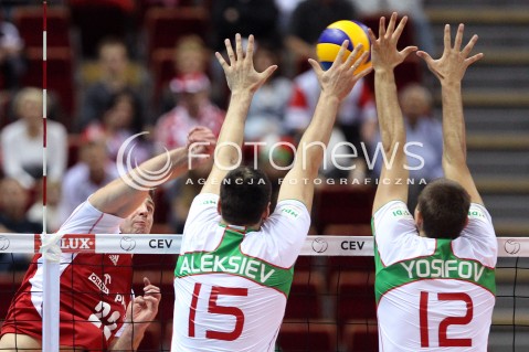  24.09.2013 GDANSK ERGO ARENA<br />SIATKOWKA MEZCZYZN<br />MISTRZOSTWA EUROPY W SIATKOWCE MEZCZYZN 2013 CEV VELUX<br />VOLLEYBALL EUROPEAN CHAMPIONSHIP MEN 2013 - FINAL ROUND <br />BARAZE O AWANS DO CWIERCFINALU<br />POLSKA - BULGARIA ( POLAND - BULGARIA )<br />N/Z GRZEGORZ BOCIEK TODOR ALEKSIEV VIKTOR YOSIFOV <br /> 
