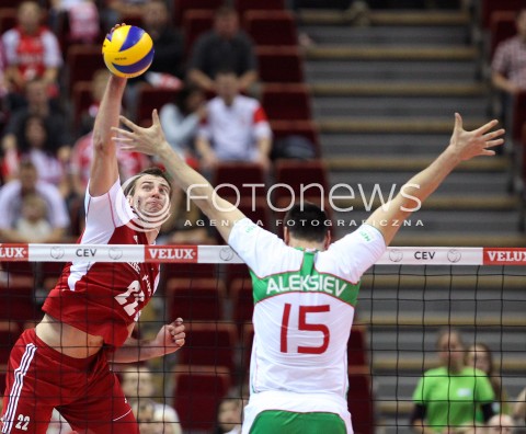  24.09.2013 GDANSK ERGO ARENA<br />SIATKOWKA MEZCZYZN<br />MISTRZOSTWA EUROPY W SIATKOWCE MEZCZYZN 2013 CEV VELUX<br />VOLLEYBALL EUROPEAN CHAMPIONSHIP MEN 2013 - FINAL ROUND <br />BARAZE O AWANS DO CWIERCFINALU<br />POLSKA - BULGARIA ( POLAND - BULGARIA )<br />N/Z GRZEGORZ BOCIEK TODOR ALEKSIEV <br /> 