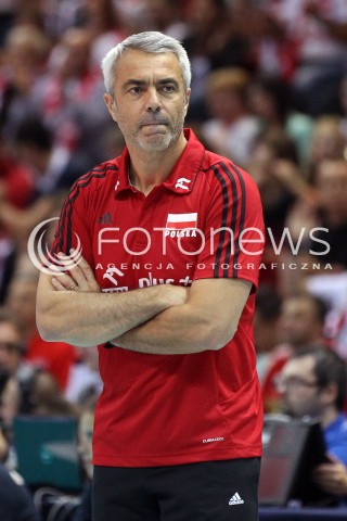  24.09.2013 GDANSK ERGO ARENA<br />SIATKOWKA MEZCZYZN<br />MISTRZOSTWA EUROPY W SIATKOWCE MEZCZYZN 2013 CEV VELUX<br />VOLLEYBALL EUROPEAN CHAMPIONSHIP MEN 2013 - FINAL ROUND <br />BARAZE O AWANS DO CWIERCFINALU<br />POLSKA - BULGARIA ( POLAND - BULGARIA )<br />N/Z ANDREA ANASTASI TRENER ( HEAD COACH ) SYLWETKA <br /> 