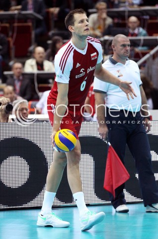  24.09.2013 GDANSK ERGO ARENA<br />SIATKOWKA MEZCZYZN<br />MISTRZOSTWA EUROPY W SIATKOWCE MEZCZYZN 2013 CEV VELUX<br />VOLLEYBALL EUROPEAN CHAMPIONSHIP MEN 2013 - FINAL ROUND <br />BARAZE O AWANS DO CWIERCFINALU<br />POLSKA - BULGARIA ( POLAND - BULGARIA )<br />N/Z BARTOSZ KUREK SYLWETKA <br /> 