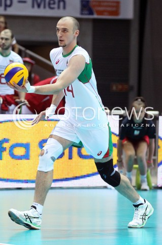  24.09.2013 GDANSK ERGO ARENA<br />SIATKOWKA MEZCZYZN<br />MISTRZOSTWA EUROPY W SIATKOWCE MEZCZYZN 2013 CEV VELUX<br />VOLLEYBALL EUROPEAN CHAMPIONSHIP MEN 2013 - FINAL ROUND <br />BARAZE O AWANS DO CWIERCFINALU<br />POLSKA - BULGARIA ( POLAND - BULGARIA )<br />N/Z TEODOR TODOROV SYLWETKA <br /> 