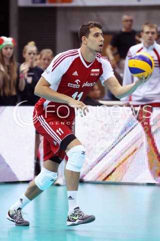  24.09.2013 GDANSK ERGO ARENA<br />SIATKOWKA MEZCZYZN<br />MISTRZOSTWA EUROPY W SIATKOWCE MEZCZYZN 2013 CEV VELUX<br />VOLLEYBALL EUROPEAN CHAMPIONSHIP MEN 2013 - FINAL ROUND <br />BARAZE O AWANS DO CWIERCFINALU<br />POLSKA - BULGARIA ( POLAND - BULGARIA )<br />N/Z FABIAN DRZYZGA SYLWETKA <br /> 
