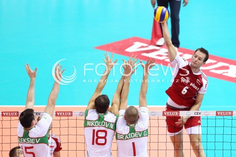  24.09.2013 GDANSK ERGO ARENA<br />SIATKOWKA MEZCZYZN<br />MISTRZOSTWA EUROPY W SIATKOWCE MEZCZYZN 2013 CEV VELUX<br />VOLLEYBALL EUROPEAN CHAMPIONSHIP MEN 2013 - FINAL ROUND <br />BARAZE O AWANS DO CWIERCFINALU<br />POLSKA - BULGARIA ( POLAND - BULGARIA )<br />N/Z BARTOSZ KUREK NIKOLOV NIKOLAY TODOR ALEKSIEV GEORGI BRATOEV <br /> 