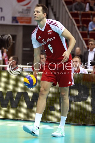  24.09.2013 GDANSK ERGO ARENA<br />SIATKOWKA MEZCZYZN<br />MISTRZOSTWA EUROPY W SIATKOWCE MEZCZYZN 2013 CEV VELUX<br />VOLLEYBALL EUROPEAN CHAMPIONSHIP MEN 2013 - FINAL ROUND <br />BARAZE O AWANS DO CWIERCFINALU<br />POLSKA - BULGARIA ( POLAND - BULGARIA )<br />N/Z BARTOSZ KUREK SYLWETKA <br /> 