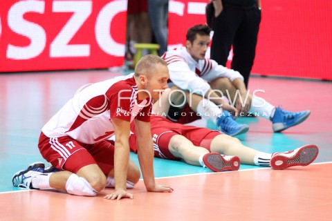 24.09.2013 GDANSK ERGO ARENA<br />SIATKOWKA MEZCZYZN<br />MISTRZOSTWA EUROPY W SIATKOWCE MEZCZYZN 2013 CEV VELUX<br />VOLLEYBALL EUROPEAN CHAMPIONSHIP MEN 2013 - FINAL ROUND <br />BARAZE O AWANS DO CWIERCFINALU<br />POLSKA - BULGARIA ( POLAND - BULGARIA )<br />N/Z PAWEL ZATORSKI SMUTEK PRZEGRANA EMOCJE PORAZKA<br /> 