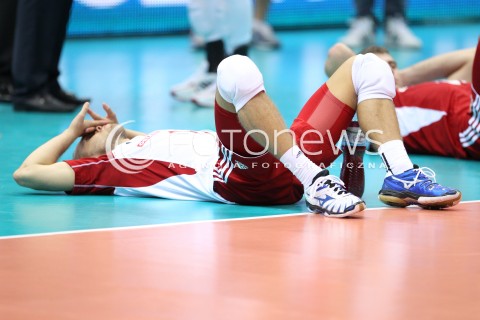  24.09.2013 GDANSK ERGO ARENA<br />SIATKOWKA MEZCZYZN<br />MISTRZOSTWA EUROPY W SIATKOWCE MEZCZYZN 2013 CEV VELUX<br />VOLLEYBALL EUROPEAN CHAMPIONSHIP MEN 2013 - FINAL ROUND <br />BARAZE O AWANS DO CWIERCFINALU<br />POLSKA - BULGARIA ( POLAND - BULGARIA )<br />N/Z PAWEL ZATORSKI SMUTEK PRZEGRANA ZLOSC EMOCJE<br /> 