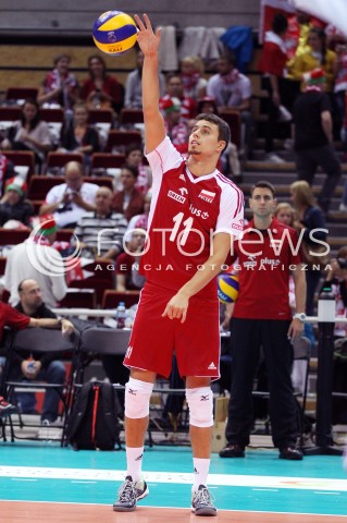  24.09.2013 GDANSK ERGO ARENA<br />SIATKOWKA MEZCZYZN<br />MISTRZOSTWA EUROPY W SIATKOWCE MEZCZYZN 2013 CEV VELUX<br />VOLLEYBALL EUROPEAN CHAMPIONSHIP MEN 2013 - FINAL ROUND <br />BARAZE O AWANS DO CWIERCFINALU<br />POLSKA - BULGARIA ( POLAND - BULGARIA )<br />N/Z FABIAN DRZYZGA SYLWETKA <br /> 