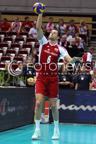  24.09.2013 GDANSK ERGO ARENA<br />SIATKOWKA MEZCZYZN<br />MISTRZOSTWA EUROPY W SIATKOWCE MEZCZYZN 2013 CEV VELUX<br />VOLLEYBALL EUROPEAN CHAMPIONSHIP MEN 2013 - FINAL ROUND <br />BARAZE O AWANS DO CWIERCFINALU<br />POLSKA - BULGARIA ( POLAND - BULGARIA )<br />N/Z BARTOSZ KUREK SYLWETKA <br /> 