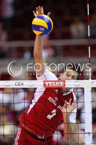  24.09.2013 GDANSK ERGO ARENA<br />SIATKOWKA MEZCZYZN<br />MISTRZOSTWA EUROPY W SIATKOWCE MEZCZYZN 2013 CEV VELUX<br />VOLLEYBALL EUROPEAN CHAMPIONSHIP MEN 2013 - FINAL ROUND <br />BARAZE O AWANS DO CWIERCFINALU<br />POLSKA - BULGARIA ( POLAND - BULGARIA )<br />N/Z MICHAL WINIARSKI SYLWETKA <br /> 