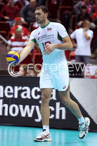  24.09.2013 GDANSK ERGO ARENA<br />SIATKOWKA MEZCZYZN<br />MISTRZOSTWA EUROPY W SIATKOWCE MEZCZYZN 2013 CEV VELUX<br />VOLLEYBALL EUROPEAN CHAMPIONSHIP MEN 2013 - FINAL ROUND <br />BARAZE O AWANS DO CWIERCFINALU<br />POLSKA - BULGARIA ( POLAND - BULGARIA )<br />N/Z TSVETAN SOKOLOV SYLWETKA <br /> 