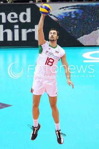  24.09.2013 GDANSK ERGO ARENA<br />SIATKOWKA MEZCZYZN<br />MISTRZOSTWA EUROPY W SIATKOWCE MEZCZYZN 2013 CEV VELUX<br />VOLLEYBALL EUROPEAN CHAMPIONSHIP MEN 2013 - FINAL ROUND <br />BARAZE O AWANS DO CWIERCFINALU<br />POLSKA - BULGARIA ( POLAND - BULGARIA )<br />N/Z NIKOLOV NIKOLAY SYLWETKA <br /> 