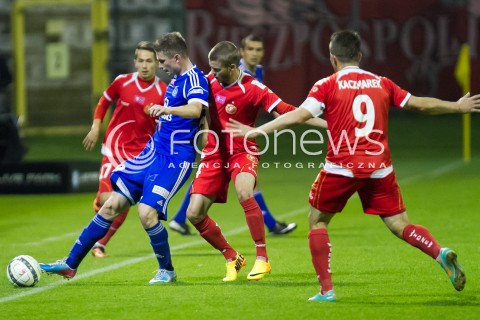  25.09.2013 LODZ PILKA NOZNA T-MOBILE EKSTRAKLASA SEZON 2013/2014 FOOTBALL POLISH EKSTRAKLASA SEASON WIDZEW LODZ - RUCH CHORZOW N/Z RAFAL AUGUSTYNIAK   