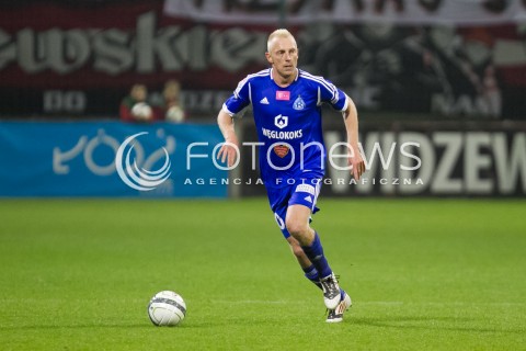  25.09.2013 LODZ PILKA NOZNA T-MOBILE EKSTRAKLASA SEZON 2013/2014 FOOTBALL POLISH EKSTRAKLASA SEASON WIDZEW LODZ - RUCH CHORZOW N/Z MAREK SZYNDROWSKI SYLWETKA   