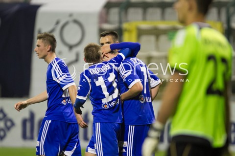  25.09.2013 LODZ PILKA NOZNA T-MOBILE EKSTRAKLASA SEZON 2013/2014 FOOTBALL POLISH EKSTRAKLASA SEASON WIDZEW LODZ - RUCH CHORZOW N/Z EDUARDS VISNAKOVS MARCIN MALINOWSKI   