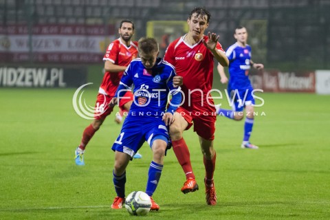  25.09.2013 LODZ PILKA NOZNA T-MOBILE EKSTRAKLASA SEZON 2013/2014 FOOTBALL POLISH EKSTRAKLASA SEASON WIDZEW LODZ - RUCH CHORZOW N/ZKWIATKOWSKI MATEUSZ LEIMONAS POVILAS   