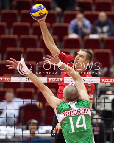  25.09.2013 GDANSK ERGO ARENA<br />SIATKOWKA MEZCZYZN<br />MISTRZOSTWA EUROPY W SIATKOWCE MEZCZYZN 2013 CEV VELUX<br />VOLLEYBALL EUROPEAN CHAMPIONSHIP MEN 2013 - FINAL ROUND <br />BARAZE O AWANS DO CWIERCFINALU<br />NIEMCY - BULGARIA ( GERMANY - BULGARIA )<br />N/Z TIM BROSHOG TEODOR TODOROV <br /> 