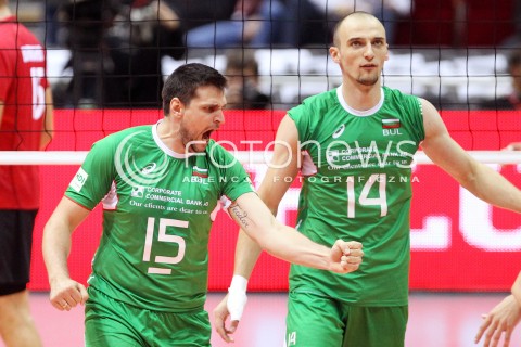  25.09.2013 GDANSK ERGO ARENA<br />SIATKOWKA MEZCZYZN<br />MISTRZOSTWA EUROPY W SIATKOWCE MEZCZYZN 2013 CEV VELUX<br />VOLLEYBALL EUROPEAN CHAMPIONSHIP MEN 2013 - FINAL ROUND <br />BARAZE O AWANS DO CWIERCFINALU<br />NIEMCY - BULGARIA ( GERMANY - BULGARIA )<br />N/Z TODOR ALEKSIEV TEODOR TODOROV RADOSC EMOCJE <br /> 