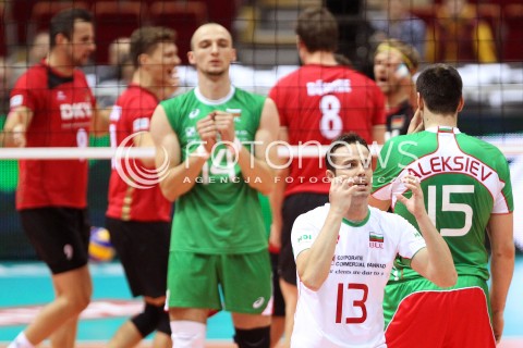  25.09.2013 GDANSK ERGO ARENA<br />SIATKOWKA MEZCZYZN<br />MISTRZOSTWA EUROPY W SIATKOWCE MEZCZYZN 2013 CEV VELUX<br />VOLLEYBALL EUROPEAN CHAMPIONSHIP MEN 2013 - FINAL ROUND <br />BARAZE O AWANS DO CWIERCFINALU<br />NIEMCY - BULGARIA ( GERMANY - BULGARIA )<br />N/Z TEODOR SALPAROV GEORGI BRATOEV TEODOR TODOROV ZLOSC EMOCJE<br /> 