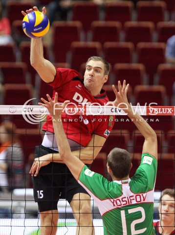  25.09.2013 GDANSK ERGO ARENA<br />SIATKOWKA MEZCZYZN<br />MISTRZOSTWA EUROPY W SIATKOWCE MEZCZYZN 2013 CEV VELUX<br />VOLLEYBALL EUROPEAN CHAMPIONSHIP MEN 2013 - FINAL ROUND <br />BARAZE O AWANS DO CWIERCFINALU<br />NIEMCY - BULGARIA ( GERMANY - BULGARIA )<br />N/Z TIM BROSHOG VIKTOR YOSIFOV <br /> 