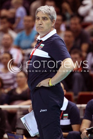  25.09.2013 GDANSK ERGO ARENA<br />SIATKOWKA MEZCZYZN<br />MISTRZOSTWA EUROPY W SIATKOWCE MEZCZYZN 2013 CEV VELUX<br />VOLLEYBALL EUROPEAN CHAMPIONSHIP MEN 2013 - FINAL ROUND <br />BARAZE O AWANS DO CWIERCFINALU<br />NIEMCY - BULGARIA ( GERMANY - BULGARIA )<br />N/Z CAMILLO PLACI HEAD COACH ( TRENER ) SYLWETKA <br /> 