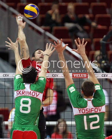  25.09.2013 GDANSK ERGO ARENA<br />SIATKOWKA MEZCZYZN<br />MISTRZOSTWA EUROPY W SIATKOWCE MEZCZYZN 2013 CEV VELUX<br />VOLLEYBALL EUROPEAN CHAMPIONSHIP MEN 2013 - FINAL ROUND <br />BARAZE O AWANS DO CWIERCFINALU<br />NIEMCY - BULGARIA ( GERMANY - BULGARIA )<br />N/Z GYORGY GROZER TODOR SKRIMOV VIKTOR YOSIFOV <br /> 