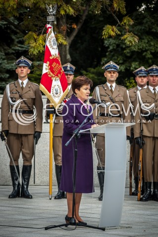  27.09.2013 WARSZAWA 74. ROCZNICA POWSTANIA POLSKIEGO PANSTWA PODZIEMNEGO N/Z HANNA GRONKIEWICZ-WALTZ  