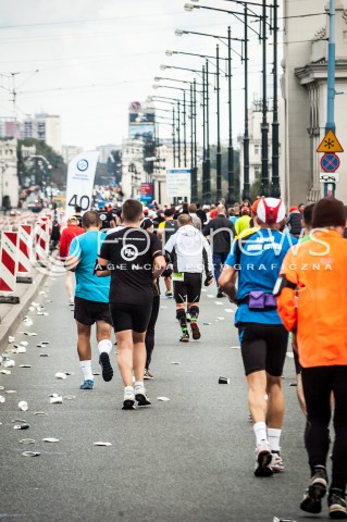  29.09.2013 WARSZAWA 35 PZU MARATON WARSZAWSKI N/Z BIEG UCZESTNICY  