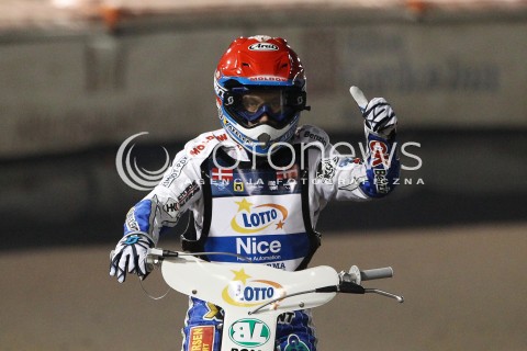  29.09.2013 RZESZOW ZUZEL SPEEDWAY <br />FINAL INDYWIDUALNYCH MISTRZOSTW EUROPY 2013 NA ZUZLU W RZESZOWIE<br />FINAL ROUND INDIVIDUAL SPEEDWAY EUROPEAN CHAMPIONSHIP IN RZESZOW<br />N/Z NICKI PEDERSEN RADOSC<br /> 