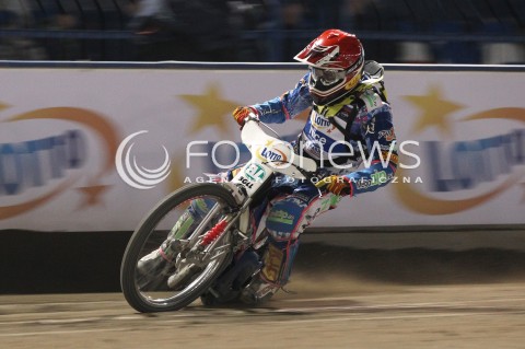  29.09.2013 RZESZOW ZUZEL SPEEDWAY <br />FINAL INDYWIDUALNYCH MISTRZOSTW EUROPY 2013 NA ZUZLU W RZESZOWIE<br />FINAL ROUND INDIVIDUAL SPEEDWAY EUROPEAN CHAMPIONSHIP IN RZESZOW<br />N/Z BIEG 10: GRIGORIJ LAGUTA (CZERWONY)<br /> 