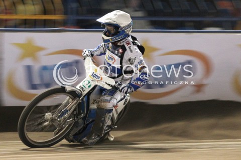  29.09.2013 RZESZOW ZUZEL SPEEDWAY <br />FINAL INDYWIDUALNYCH MISTRZOSTW EUROPY 2013 NA ZUZLU W RZESZOWIE<br />FINAL ROUND INDIVIDUAL SPEEDWAY EUROPEAN CHAMPIONSHIP IN RZESZOW<br />N/Z BIEG 10: NICKI PEDERSEN (BIALY)<br /> 