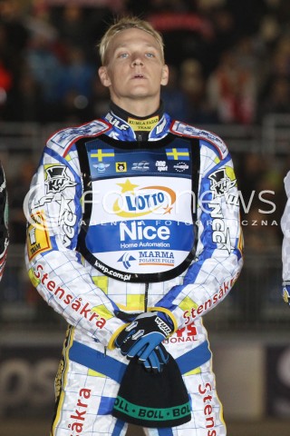  29.09.2013 RZESZOW ZUZEL SPEEDWAY <br />FINAL INDYWIDUALNYCH MISTRZOSTW EUROPY 2013 NA ZUZLU W RZESZOWIE<br />FINAL ROUND INDIVIDUAL SPEEDWAY EUROPEAN CHAMPIONSHIP IN RZESZOW<br />N/Z FREDRIK LINDGREN SYLWETKA<br /> 