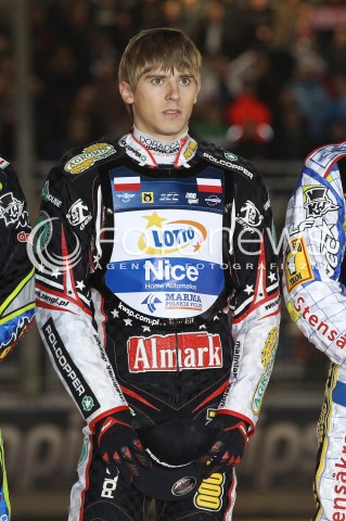  29.09.2013 RZESZOW ZUZEL SPEEDWAY <br />FINAL INDYWIDUALNYCH MISTRZOSTW EUROPY 2013 NA ZUZLU W RZESZOWIE<br />FINAL ROUND INDIVIDUAL SPEEDWAY EUROPEAN CHAMPIONSHIP IN RZESZOW<br />N/Z MACIEJ JANOWSKI SYLWETKA<br /> 