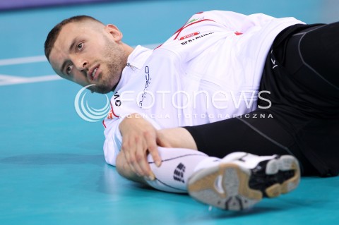  04.10.2013 RZESZOW<br />SIATKOWKA MEZCZYZN<br />MECZ TOWARZYSKI<br />ASSECO RESOVIA - JASTRZEBSKI WEGIEL<br />N/Z LUKASZ PERLOWSKI <br /> 