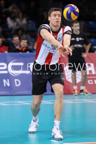  04.10.2013 RZESZOW<br />SIATKOWKA MEZCZYZN<br />MECZ TOWARZYSKI<br />ASSECO RESOVIA - JASTRZEBSKI WEGIEL<br />N/Z JOCHEN SCHOPS SYLWETKA<br /> 