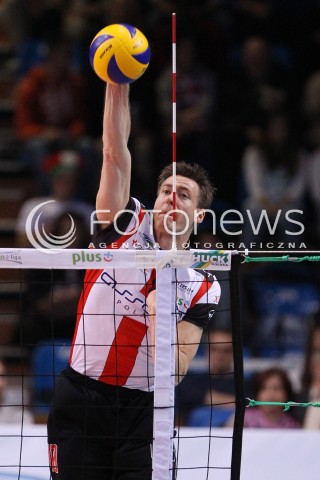  04.10.2013 RZESZOW<br />SIATKOWKA MEZCZYZN<br />MECZ TOWARZYSKI<br />ASSECO RESOVIA - JASTRZEBSKI WEGIEL<br />N/Z JOCHEN SCHOPS SYLWETKA<br /> 