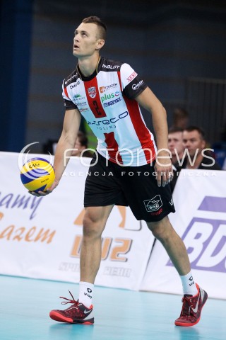  04.10.2013 RZESZOW<br />SIATKOWKA MEZCZYZN<br />MECZ TOWARZYSKI<br />ASSECO RESOVIA - JASTRZEBSKI WEGIEL<br />N/Z PAUL LOTMAN SYLWETKA<br /> 