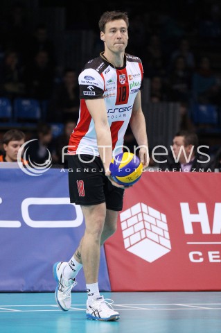  04.10.2013 RZESZOW<br />SIATKOWKA MEZCZYZN<br />MECZ TOWARZYSKI<br />ASSECO RESOVIA - JASTRZEBSKI WEGIEL<br />N/Z JOCHEN SCHOPS SYLWETKA<br /> 