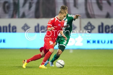  06.10.2013 LODZ PILKA NOZNA T-MOBILE EKSTRAKLASA SEZON 2013/2014 FOOTBALL POLISH EKSTRAKLASA SEASON WIDZEW LODZ - LECHIA GDANSK N/Z VELJKO BATROVIC   