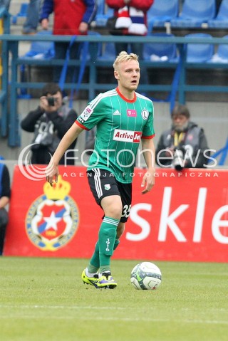  06.10.2013 KRAKOW <br />PILKA NOZNA POLSKA T-MOBILE EKSTRAKLASA SEZON 2013/2014 FOOTBALL POLISH EKSTRAKLASA SEASON 2013/2014 WISLA KRAKOW - LEGIA WARSZAWA<br />N/Z DANIEL LUKASIK SYLWETKA <br /> 