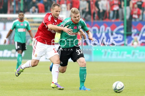  06.10.2013 KRAKOW <br />PILKA NOZNA POLSKA T-MOBILE EKSTRAKLASA SEZON 2013/2014 FOOTBALL POLISH EKSTRAKLASA SEASON 2013/2014 WISLA KRAKOW - LEGIA WARSZAWA<br />N/Z DOMINIK FURMAN OSTOJA STJEPANOVIC <br /> 