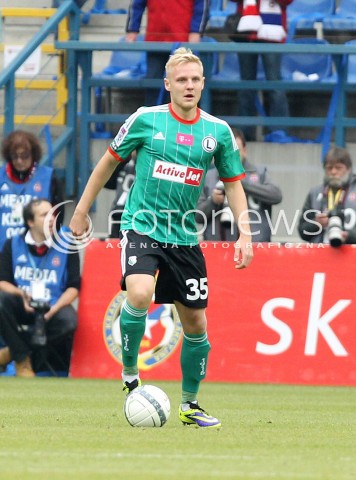  06.10.2013 KRAKOW <br />PILKA NOZNA POLSKA T-MOBILE EKSTRAKLASA SEZON 2013/2014 FOOTBALL POLISH EKSTRAKLASA SEASON 2013/2014 WISLA KRAKOW - LEGIA WARSZAWA<br />N/Z DANIEL LUKASIK SYLWETKA <br /> 