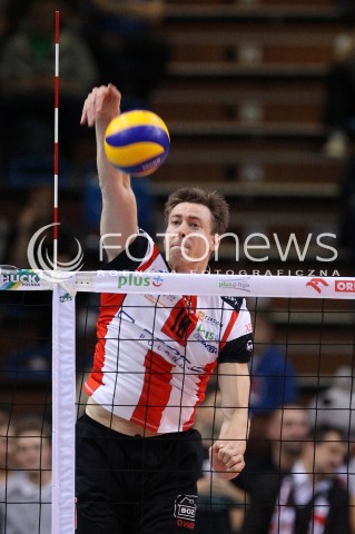  11.10.2013 RZESZOW<br />SIATKOWKA PLUS LIGA 2013/2014 MEN VOLLEYBALL POLAND POLISH PLUSLIGA LEAGUE SEASON 2013/2014 <br />MECZ ASSECO RESOVIA RZESZOW - BBTS BIELSKO BIALA <br />N/Z JOCHEN SCHOPS SYLWETKA<br /> 
