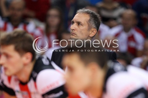  11.10.2013 RZESZOW<br />SIATKOWKA PLUS LIGA 2013/2014 MEN VOLLEYBALL POLAND POLISH PLUSLIGA LEAGUE SEASON 2013/2014 <br />MECZ ASSECO RESOVIA RZESZOW - BBTS BIELSKO BIALA <br />N/Z ANDRZEJ KOWAL ( TRENER ) <br /> 