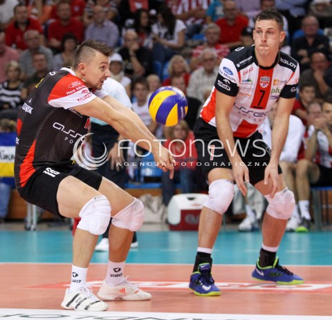  11.10.2013 RZESZOW<br />SIATKOWKA PLUS LIGA 2013/2014 MEN VOLLEYBALL POLAND POLISH PLUSLIGA LEAGUE SEASON 2013/2014 <br />MECZ ASSECO RESOVIA RZESZOW - BBTS BIELSKO BIALA <br />N/Z KRZYSZTOF IGNACZAK OLIEG ACHREM<br /> 