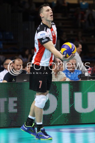  11.10.2013 RZESZOW<br />SIATKOWKA PLUS LIGA 2013/2014 MEN VOLLEYBALL POLAND POLISH PLUSLIGA LEAGUE SEASON 2013/2014 <br />MECZ ASSECO RESOVIA RZESZOW - BBTS BIELSKO BIALA <br />N/Z OLIEG ACHREM SYLWETKA<br /> 