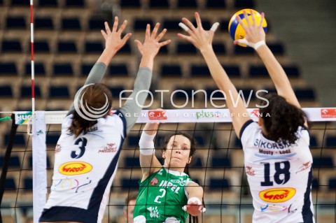  12.10.2013 LODZSIATKOWKA ORLEN LIGA SEZON 2013/2014 VOLLEYBALL POLISH SEASON BUDOWLANI LODZ - IMPEL WROCLAW N/Z KATARZYNA MROCZKOWSKA   