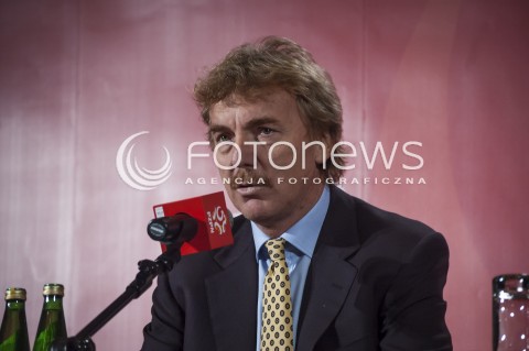  16.10.2013 WARSZAWA KONFERENCJA PZPN Z UDZIALEM ZBIGNIEWA BONKA N/Z ZBIGNIEW BONIEK  
