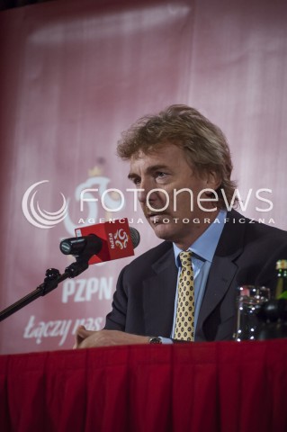 16.10.2013 WARSZAWA KONFERENCJA PZPN Z UDZIALEM ZBIGNIEWA BONKA N/Z ZBIGNIEW BONIEK  