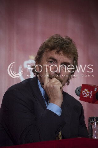  16.10.2013 WARSZAWA KONFERENCJA PZPN Z UDZIALEM ZBIGNIEWA BONKA N/Z ZBIGNIEW BONIEK  